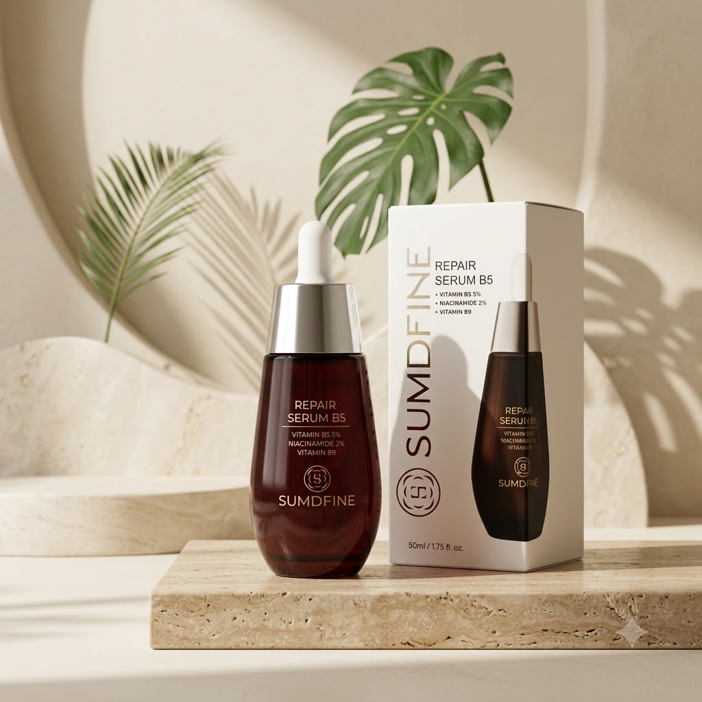 Serum cấp ẩm cho làn da khô, mất nước Sumdfine Repair Serum B5 3 Serum cấp ẩm cho làn da khô, mất nước Sumdfine Repair Serum B5 - Ảnh 3