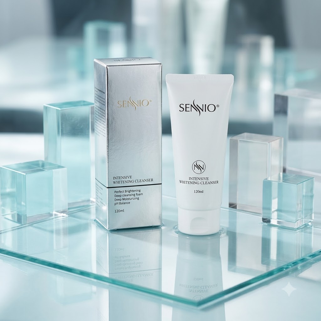 Sữa rửa mặt làm sáng da Sennio Intensive Whitening Cleanser 3 Sữa rửa mặt làm sáng da Sennio Intensive Whitening Cleanser - Ảnh 3