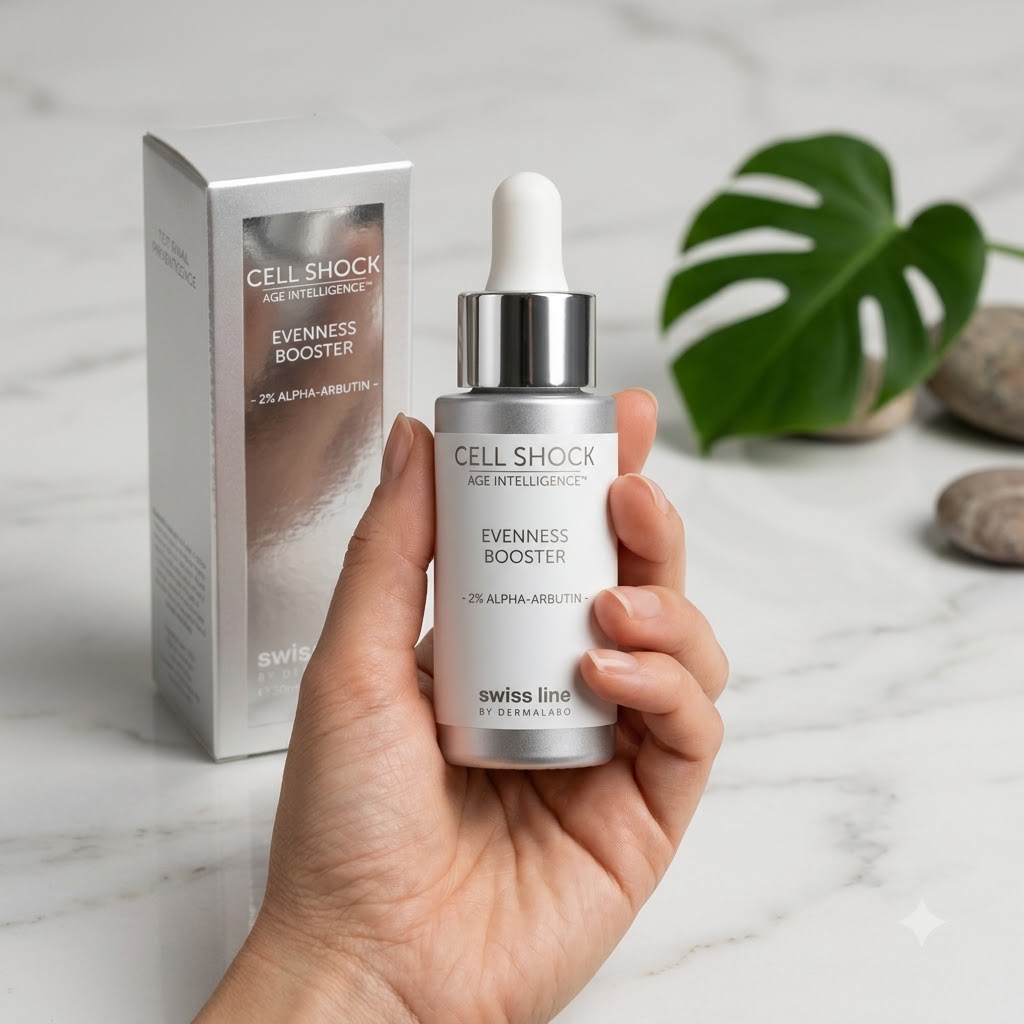 Tinh chất dưỡng sáng và đặc trị nám, sạm da Cell Shock Age Intelligence Eveness Booster 7 Tinh chất dưỡng sáng và đặc trị nám, sạm da Cell Shock Age Intelligence Eveness Booster - Ảnh 7
