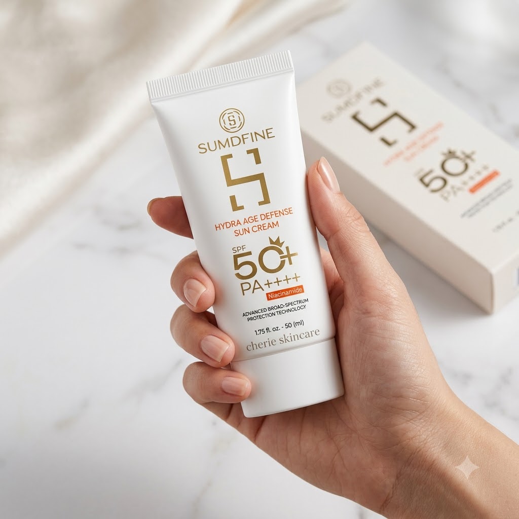 Kem Chống Nắng Sumdfine SPF 50+ Chính Hãng 3 Kem Chống Nắng Sumdfine SPF 50+ Chính Hãng - Ảnh 3