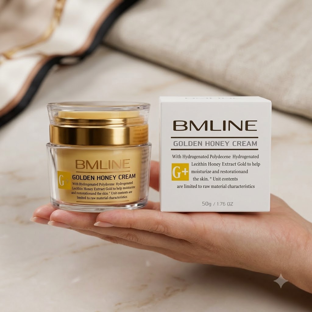 Kem vàng tái tạo, phục hồi hư tổn da Bmline Golden Honey Cream 2 Kem vàng tái tạo, phục hồi hư tổn da Bmline Golden Honey Cream - Ảnh 2