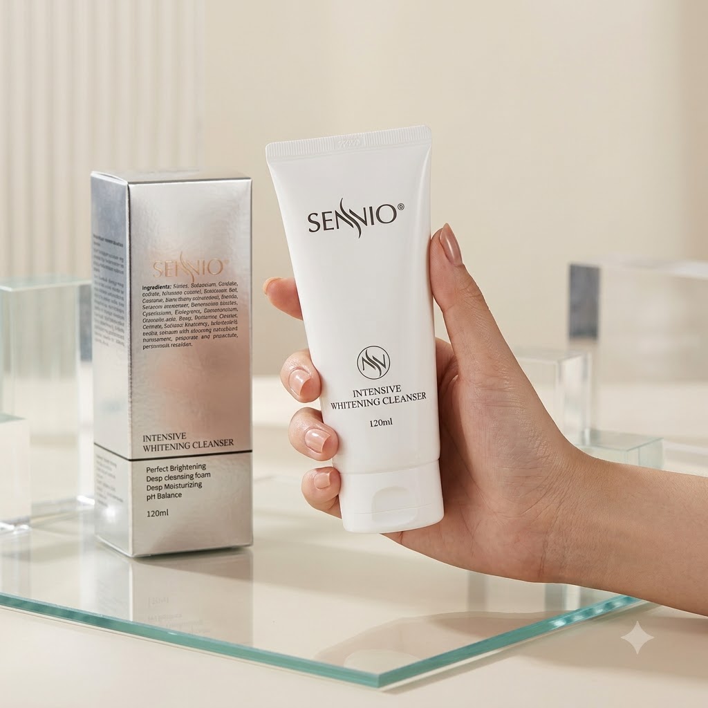 Sữa rửa mặt làm sáng da Sennio Intensive Whitening Cleanser 5 Sữa rửa mặt làm sáng da Sennio Intensive Whitening Cleanser - Ảnh 5
