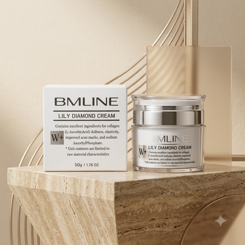 Kem dưỡng trắng và ức chế nám da Bmline Lily Diamond Cream 4 Kem dưỡng trắng và ức chế nám da Bmline Lily Diamond Cream - Ảnh 4