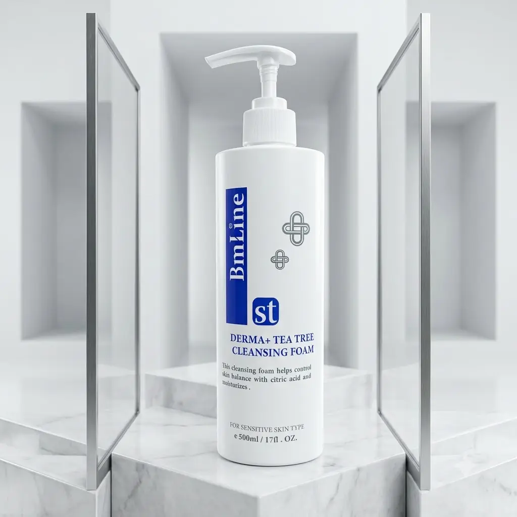 Sữa rửa mặt dịu nhẹ Bmline Derma+ Tea Tree Cleansing Foarm 500ml 6 Sữa rửa mặt dịu nhẹ Bmline Derma+ Tea Tree Cleansing Foarm 500ml - Ảnh 6