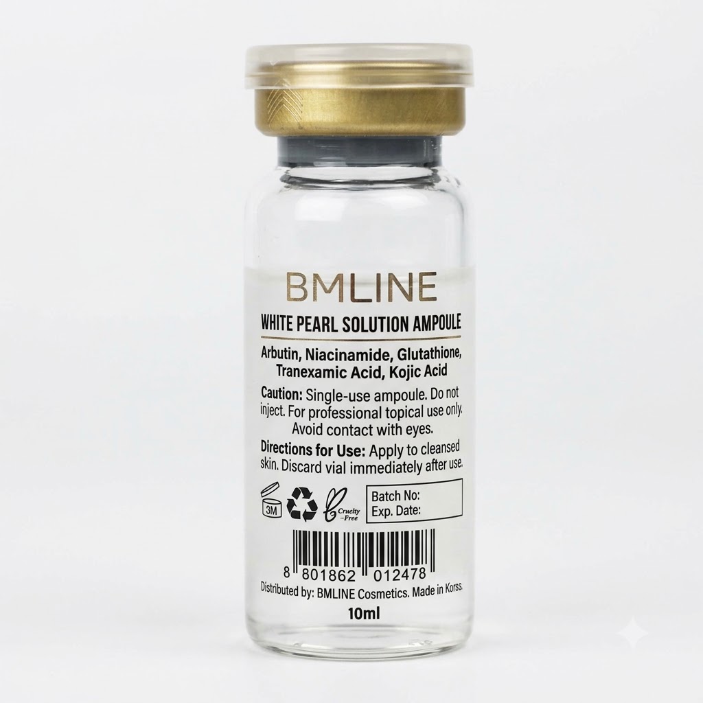 Dịch chiết xuất tế bào gốc làm sáng và trị nám sạm da Bmline White Pearl Solution Ampoule 6 Dịch chiết xuất tế bào gốc làm sáng và trị nám sạm da Bmline White Pearl Solution Ampoule - Ảnh 6