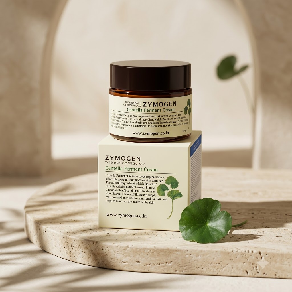 Kem dưỡng da chiết xuất từ rau má Zymogen Centella Ferment Cream 5 Kem dưỡng da chiết xuất từ rau má Zymogen Centella Ferment Cream - Ảnh 5