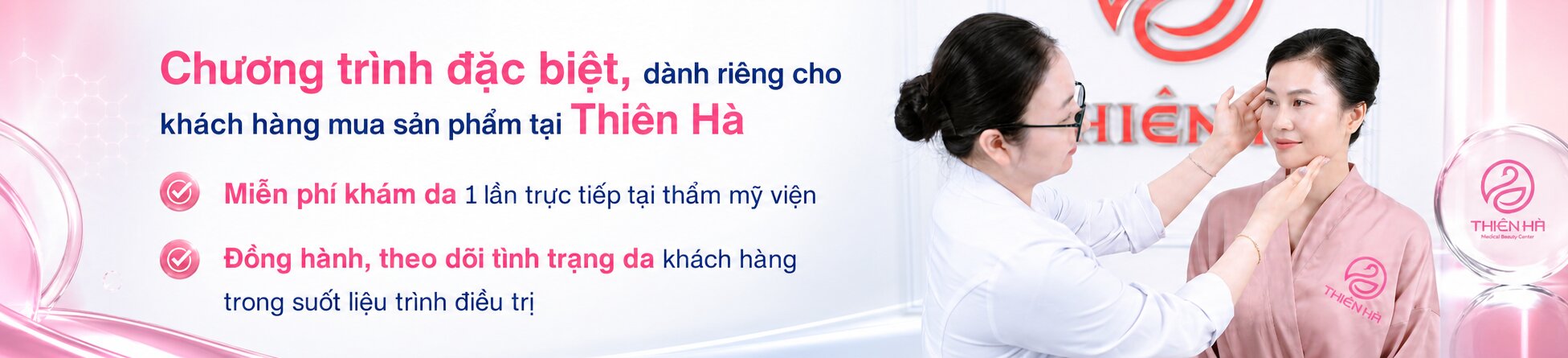 Banner Footer Sản phẩm Viện Thẩm Mỹ Thiên Hà