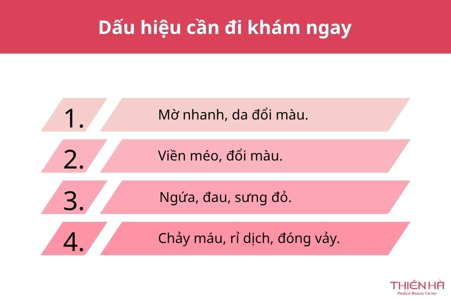 Nốt ruồi mờ đi khi nào cần đi khám?