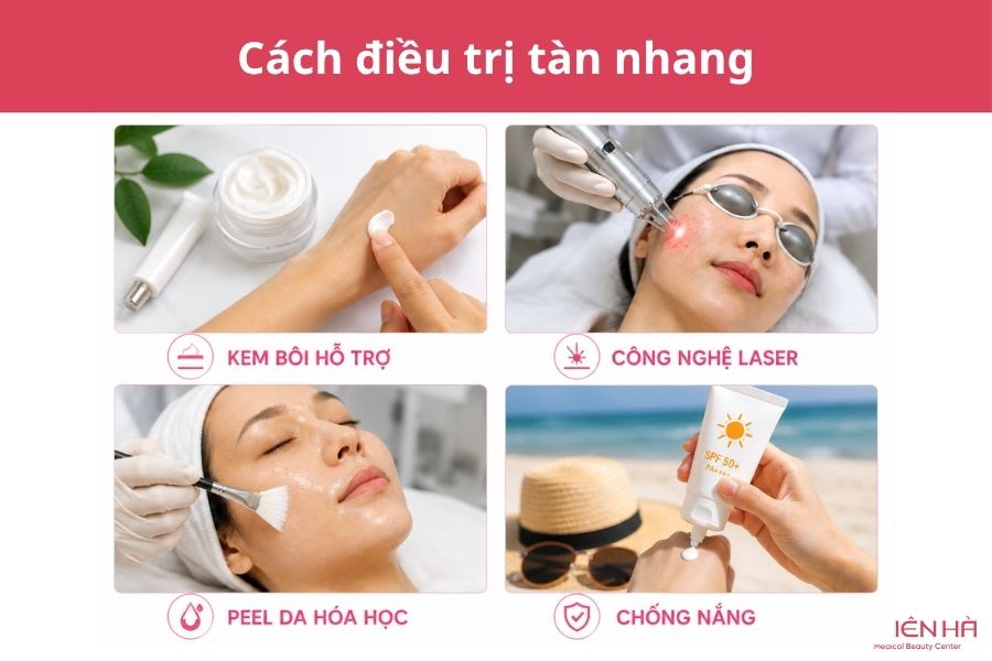Cách điều trị tàn nhang