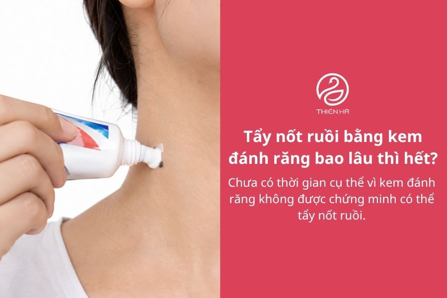 Cách tẩy nốt ruồi tại nhà bằng kem đánh răng và lưu ý an toàn 8 Câu hỏi thường gặp về tẩy nốt ruồi bằng kem đánh răng