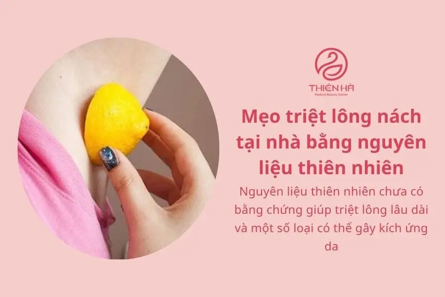 Cách triệt lông nách tại nhà an toàn, hạn chế thâm sạm 3 Mẹo triệt lông nách tại nhà bằng nguyên liệu thiên nhiên