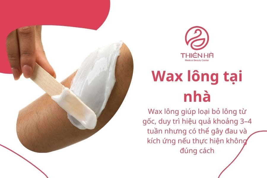 Wax lông tại nhà