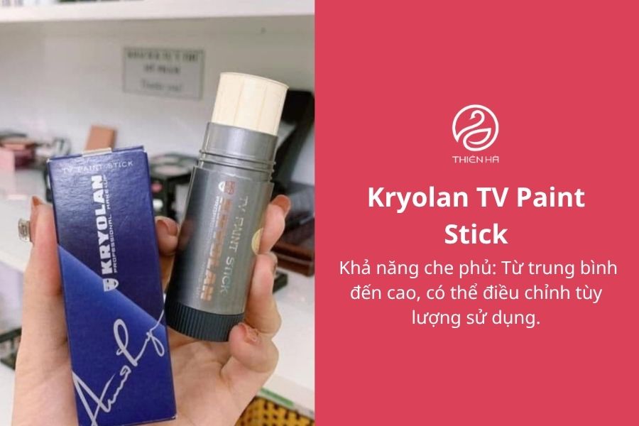 Kem che nốt ruồi: Top 5 sản phẩm tốt và cách che tự nhiên 6 Kryolan TV Paint Stick