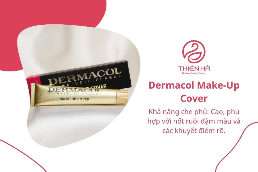 Kem che nốt ruồi: Top 5 sản phẩm tốt và cách che tự nhiên 3 Dermacol Make-Up Cover