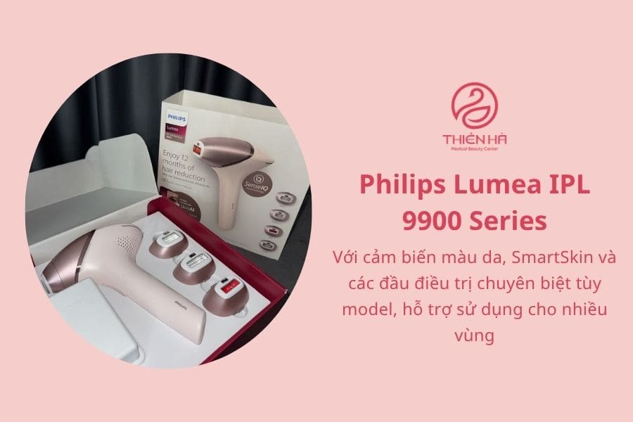 Máy triệt lông Philips Lumea IPL 9900 Series