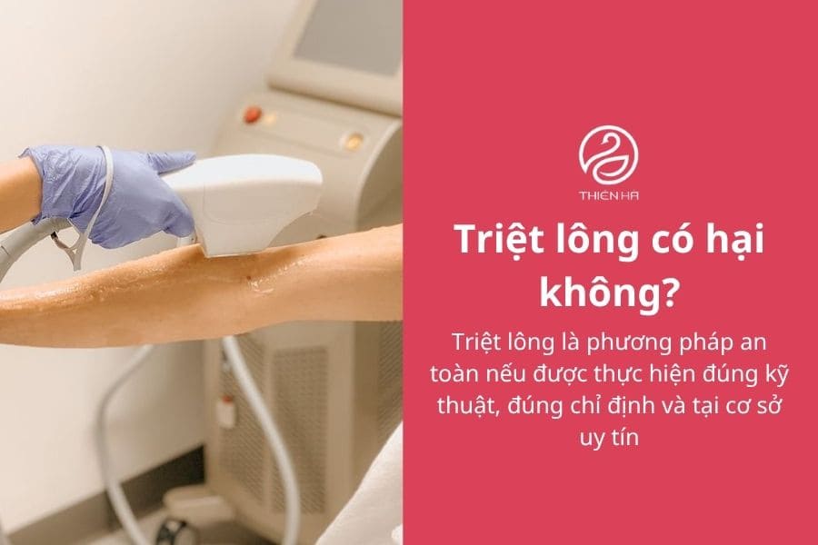 Tác hại của triệt lông vĩnh viễn: Sự thật y khoa 1 Triệt lông có hại không?