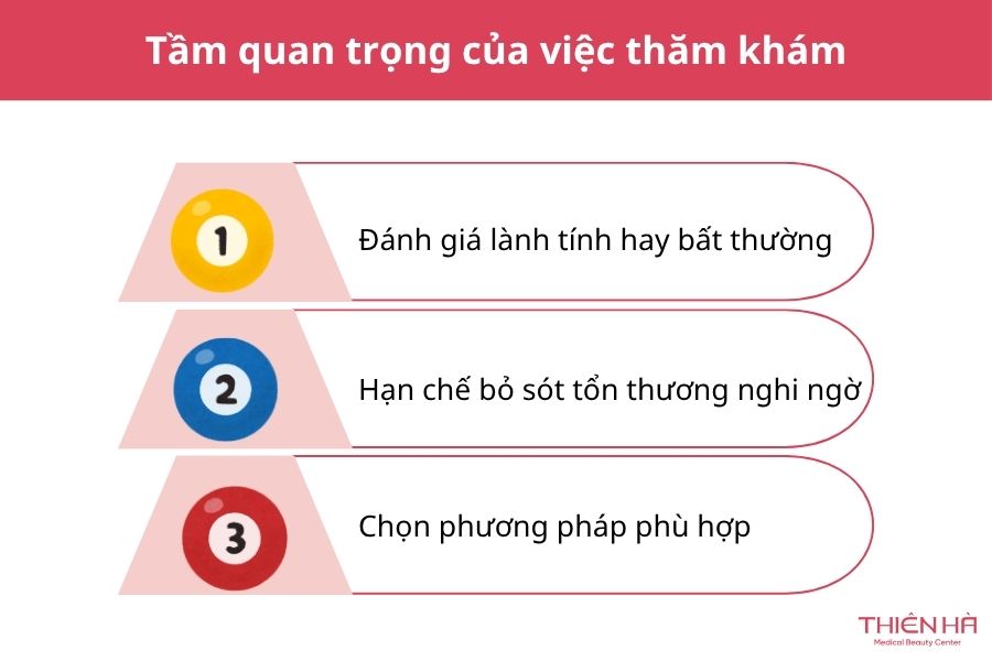 Trước khi tẩy nốt ruồi có cần thăm khám không?
