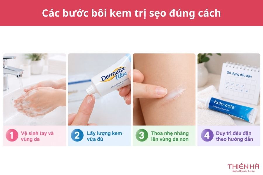 Cách bôi kem trị sẹo sau khi tẩy nốt ruồi đúng cách
