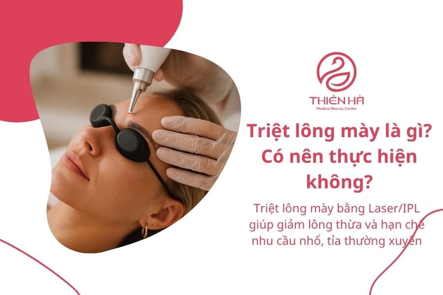 Triệt lông mày là gì? Có nên thực hiện không? 1 Triệt lông mày là gì? Có nên thực hiện không?
