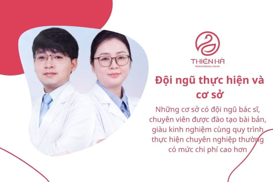 Triệt lông nách giá bao nhiêu? Các yếu tố ảnh hưởng 3 Đội ngũ thực hiện và cơ sở cũng là yếu tố quyết định triệt lông nách bao nhiêu tiền