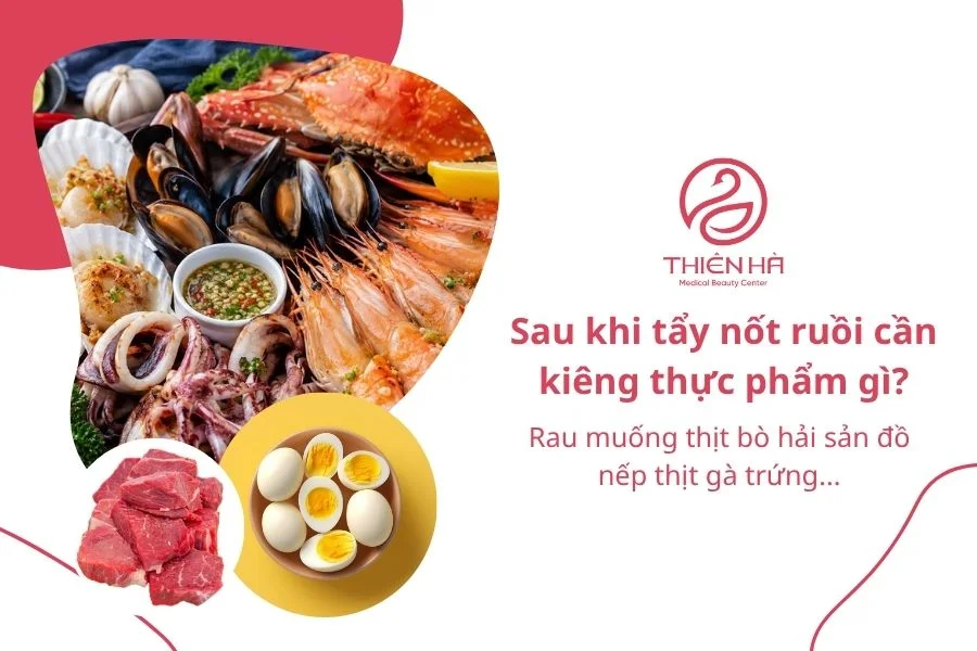 Tẩy nốt ruồi nên ăn gì để nhanh lành? Thực đơn và lưu ý 2 Sau khi tẩy nốt ruồi có cần kiêng thực phẩm nào không?