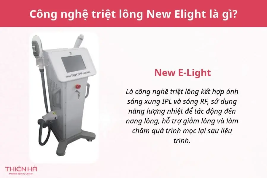 Công nghệ triệt lông New Elight là gì?