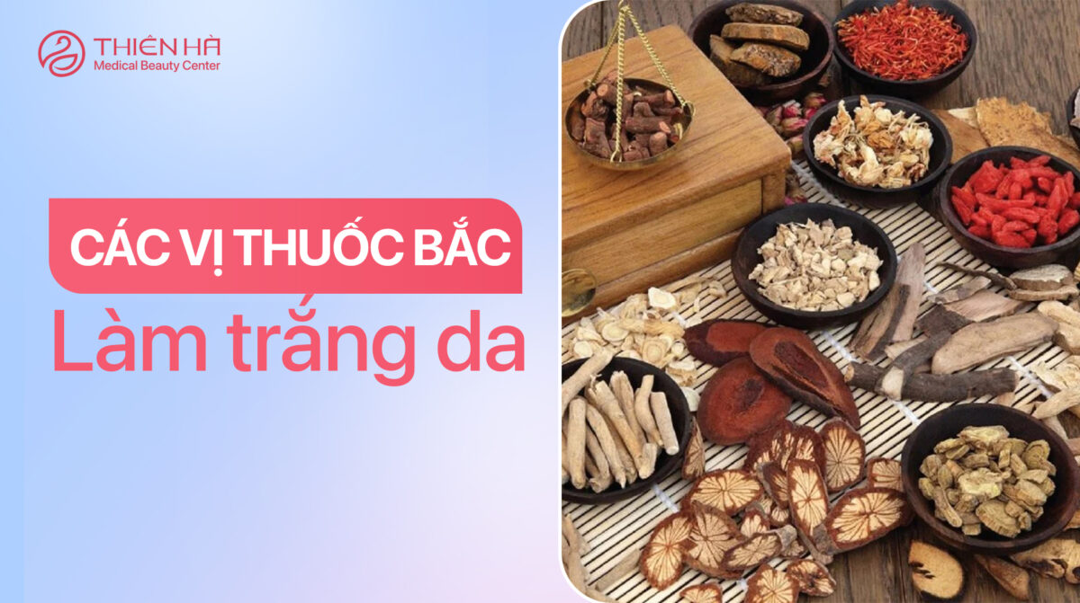 Bí quyết làm đẹp với các vị thuốc bắc làm trắng da