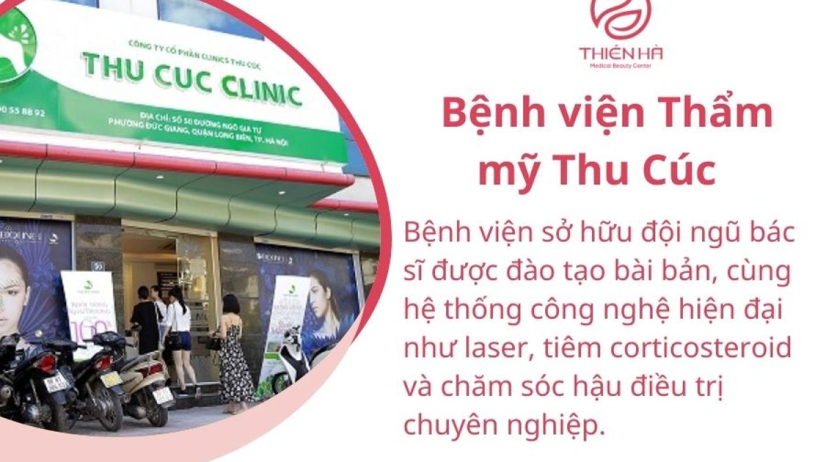 Top 5 bệnh viện thẩm mỹ trị sẹo lồi uy tín hiệu quả cao