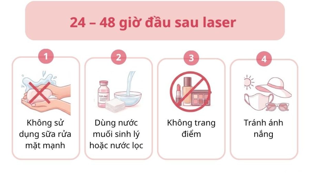Cách chăm sóc da sau khi bắn laser trị nám phục hồi nhanh