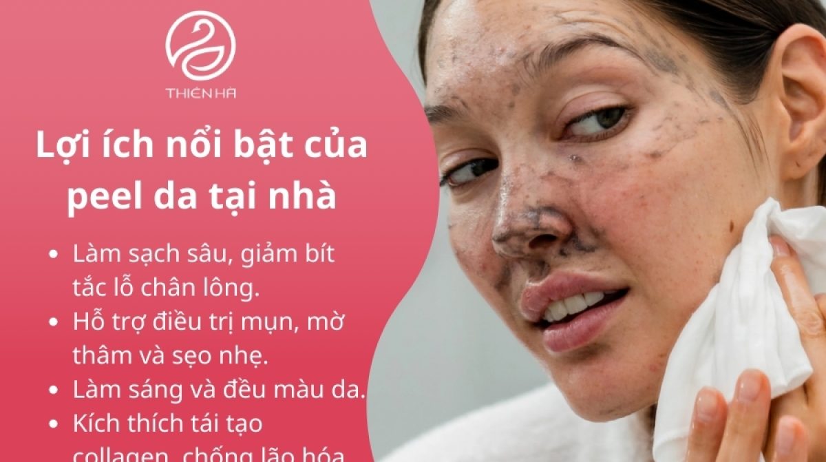 Cách peel da tại nhà an toàn và hiệu quả cho người mới