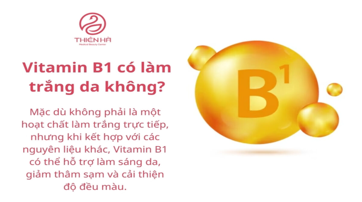 Cách sử dụng Vitamin B1 làm trắng da hiệu quả tại nhà