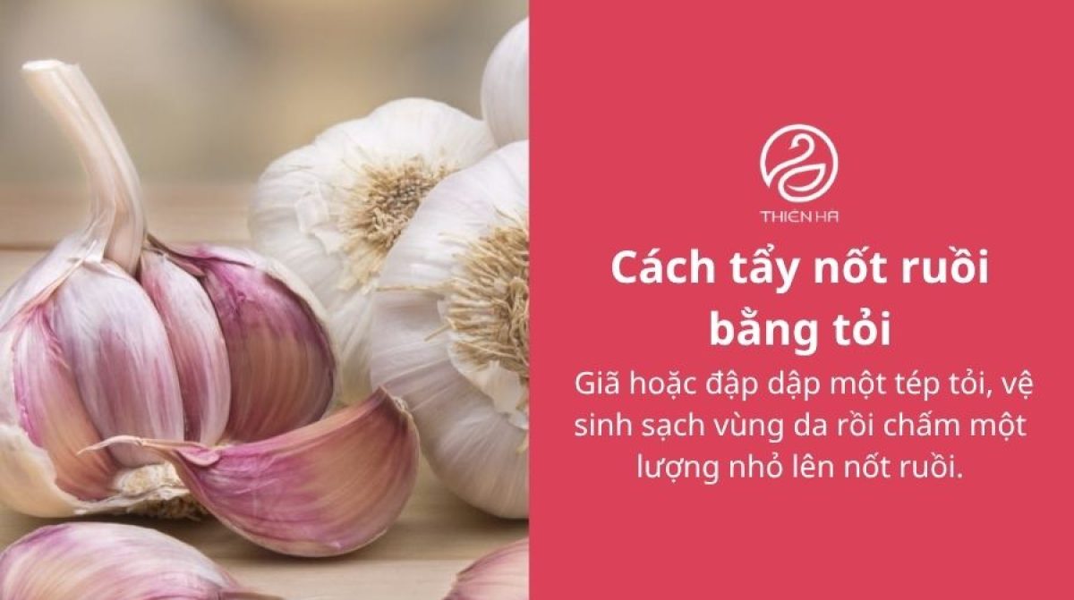 Cách tẩy nốt ruồi tại nhà: 6 cách phổ biến và điều cần biết