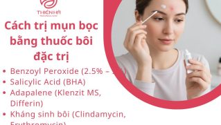 Cách trị mụn bọc nhanh hiệu quả cao tại nhà và bằng phương pháp y khoa