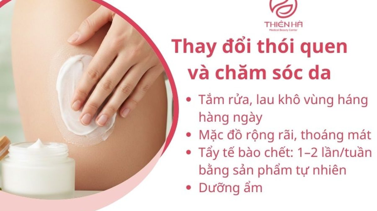 Cách trị thâm háng hiệu quả từ tự nhiên đến thẩm mỹ cho mọi loại da