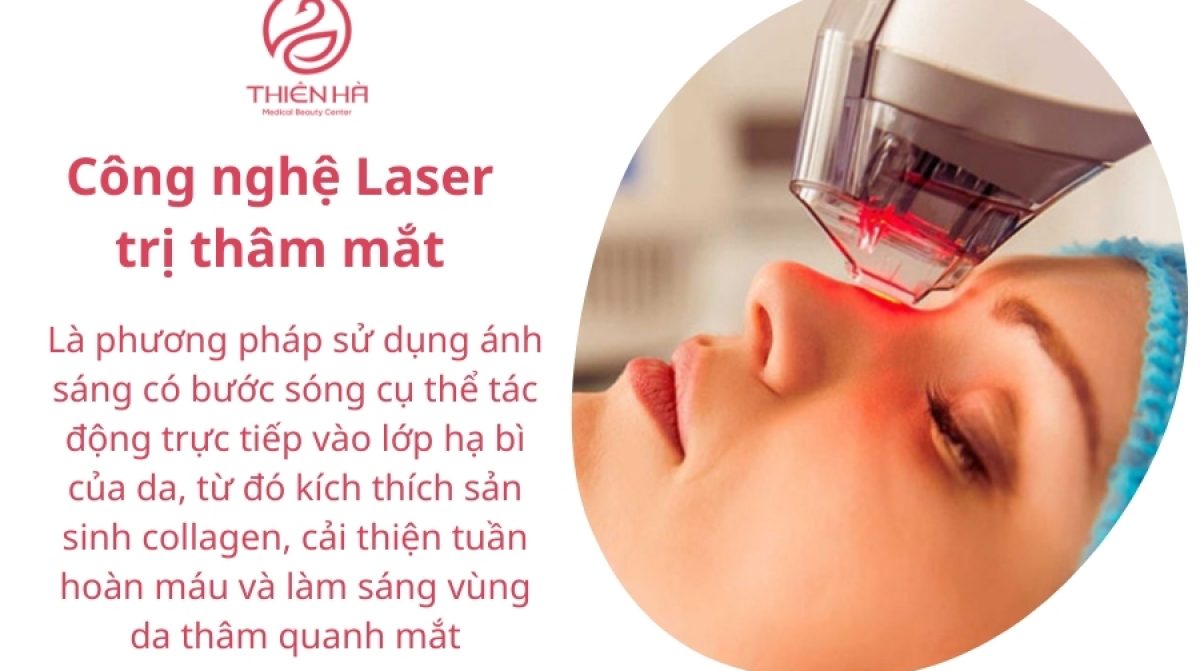 Công nghệ trị thâm mắt hiệu quả nhất hiện nay