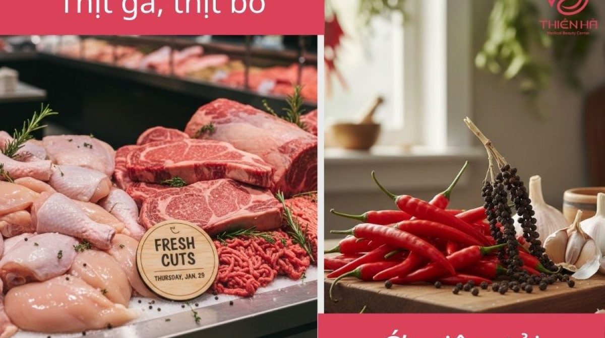 Đốt mụn thịt kiêng gì? Thực phẩm, sinh hoạt giúp da khỏe mạnh