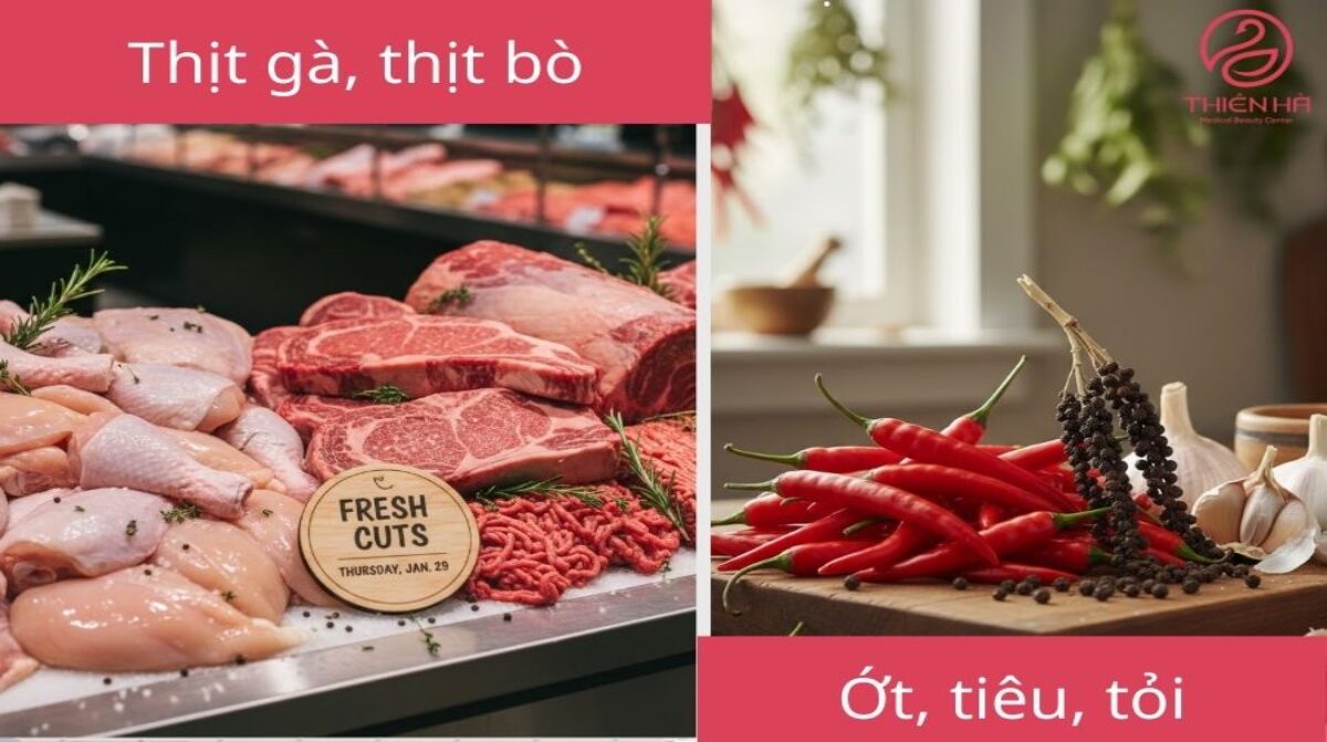 Đốt mụn thịt kiêng gì? Thực phẩm, sinh hoạt giúp da khỏe mạnh