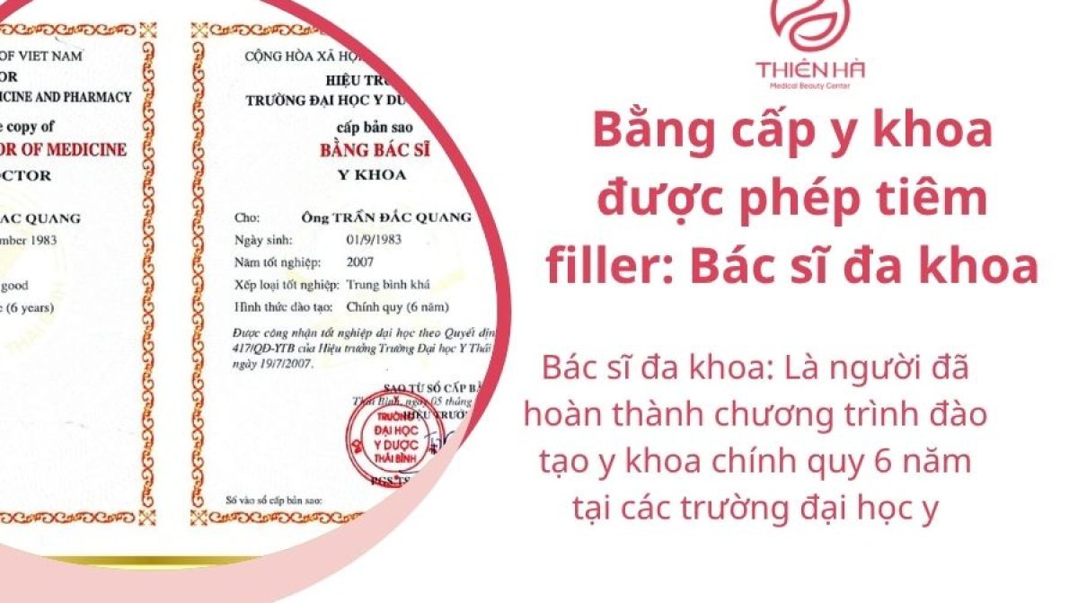 Học Tiêm Filler Cần Bằng Cấp Gì? Điều Kiện Hành Nghề