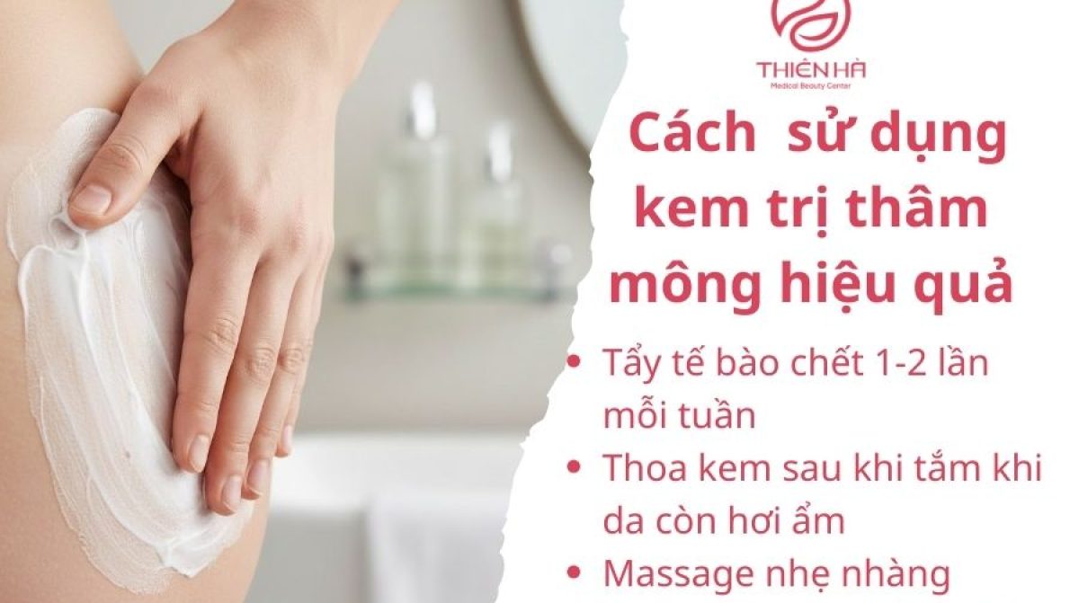 Top 5 kem trị thâm mông hiệu quả được người dùng đánh giá cao nhất