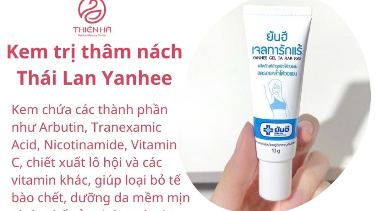 Gợi ý top 5+ kem trị thâm nách hiệu quả an toàn ưa chuộng nhất