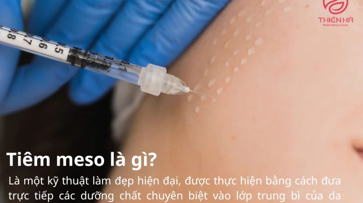 Kỹ thuật tiêm Meso: Giải pháp trẻ hóa da toàn diện