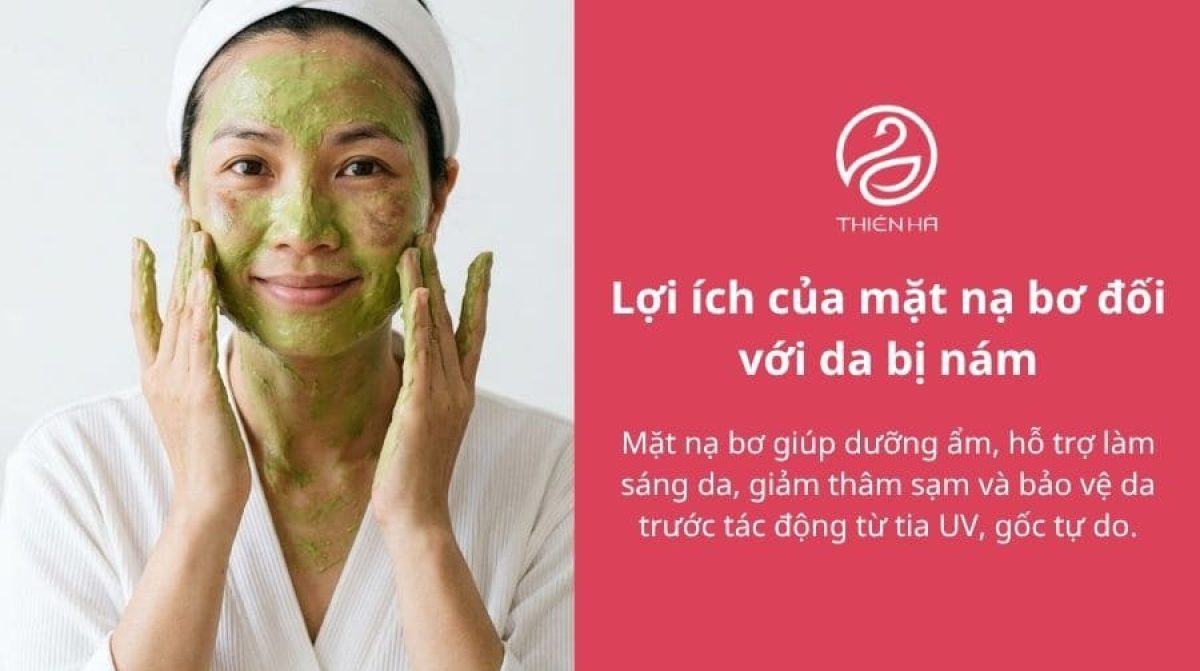 Mặt nạ bơ trị nám: 7 công thức đơn giản và lưu ý quan trọng