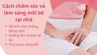 Nguyên nhân và cách làm sáng môi bé bị thâm an toàn, hiệu quả