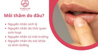 Tại sao môi thâm? Giải pháp làm hồng môi nhanh chóng