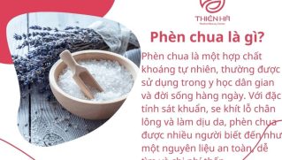 Phèn chua trị thâm nách tại nhà: 5 công thức sáng da an toàn