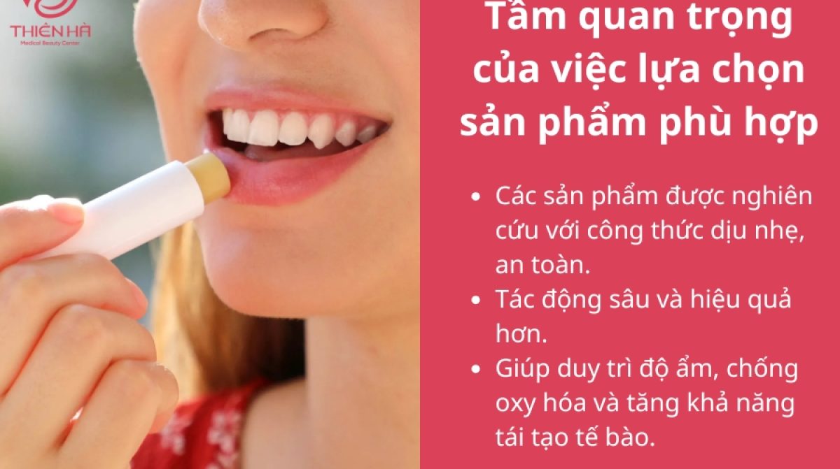 7 Sản phẩm trị thâm môi được yêu thích nhất hiện nay