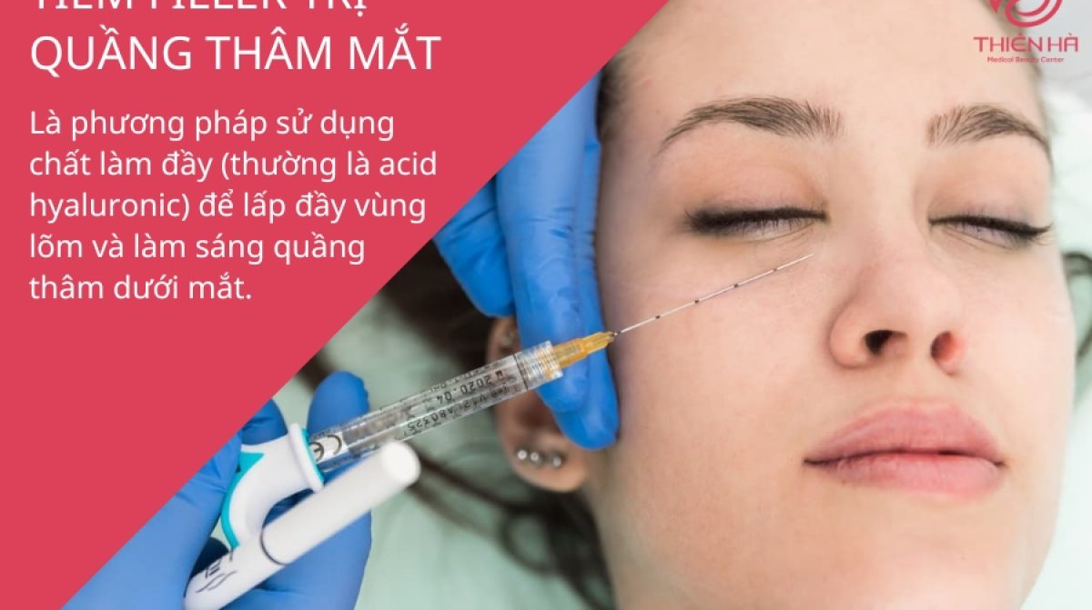 Tiêm thâm quầng mắt giá bao nhiêu? Bảng giá mới nhất 