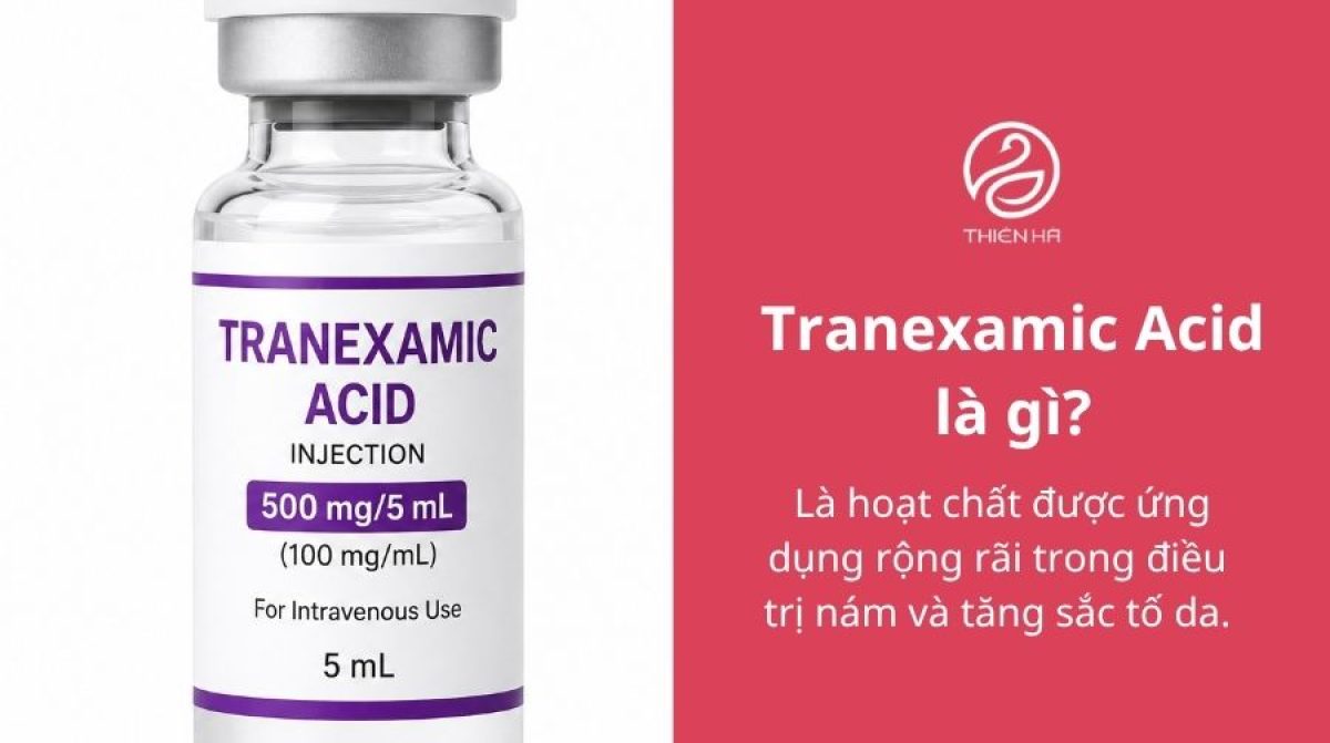 Tranexamic Acid tiêm nám: Hiệu quả, liều lượng và lưu ý