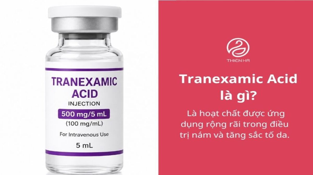 Tranexamic Acid tiêm nám: Hiệu quả, liều lượng và lưu ý
