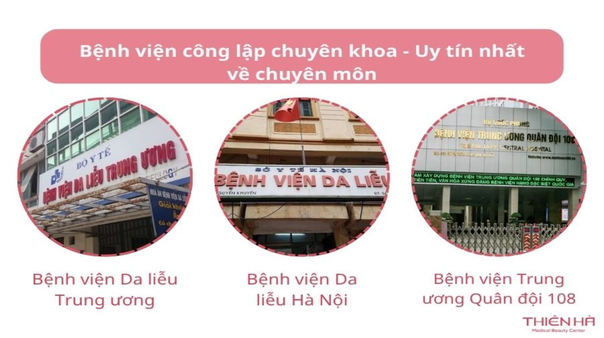 Trị nám ở đâu tốt tại Hà Nội? 10 địa chỉ uy tín